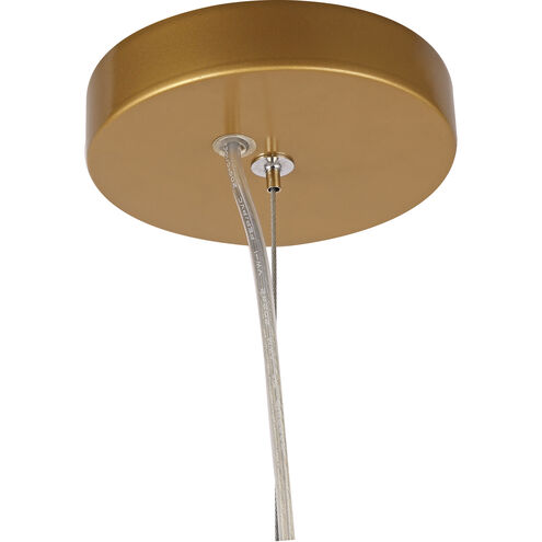 Canada 10 Light 28 inch Brass Chandelier Ceiling Light